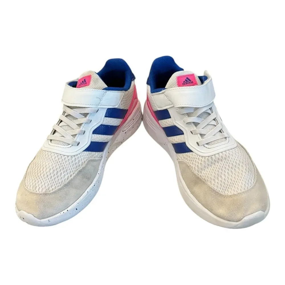 Adidas Big Kids Nebzed J 'White Royal Pink' Shoes Sneakers 6